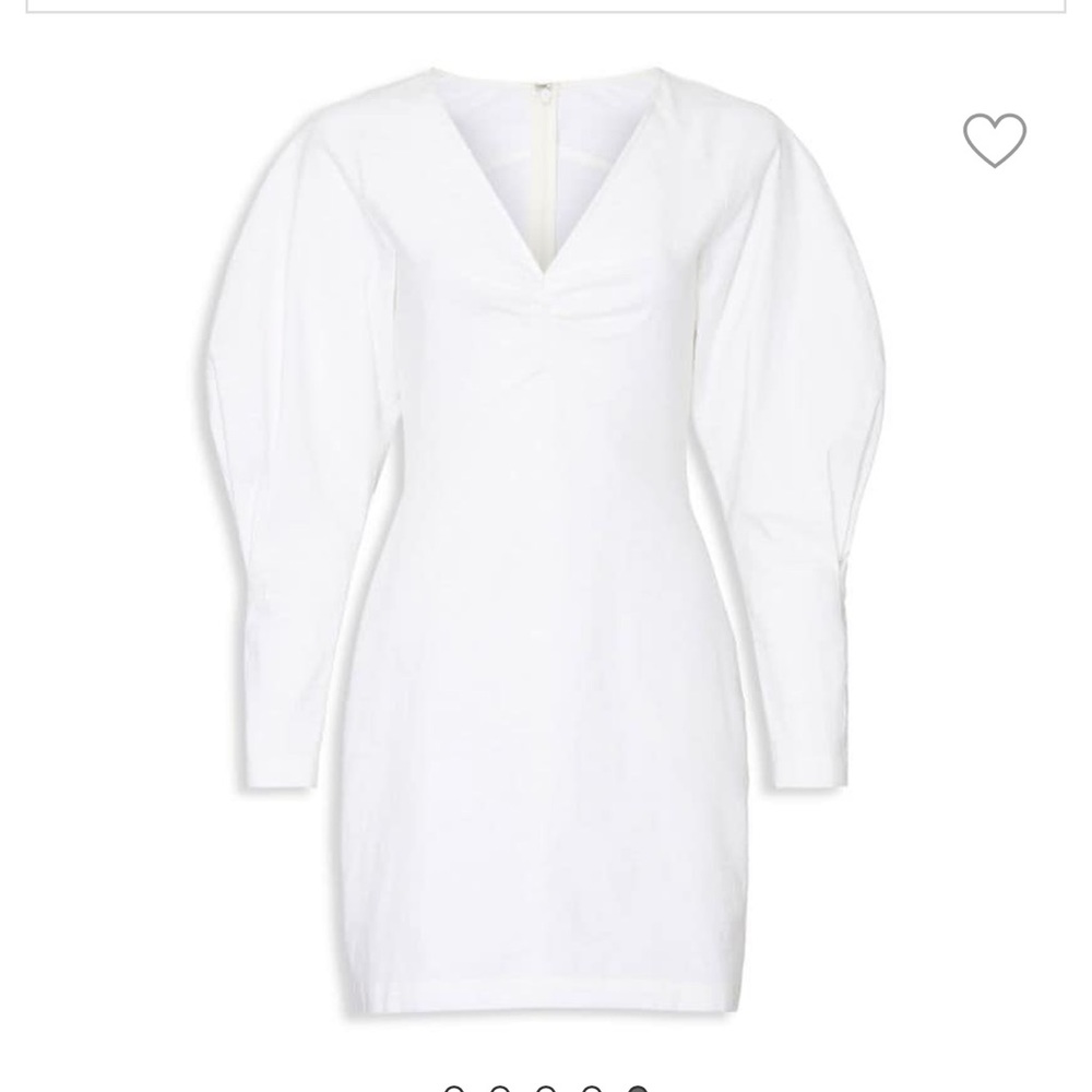 A.L.C. White long sleeve Mini Dress size Small